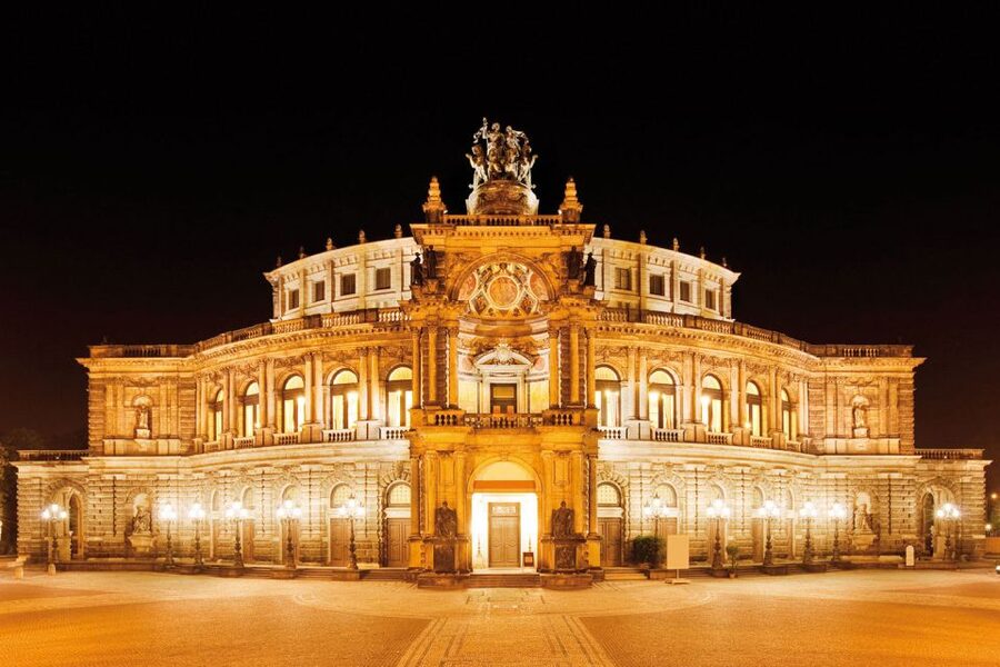 Dresden: Semperoper und Residenzschloss - What you actually see at the Royal Palace