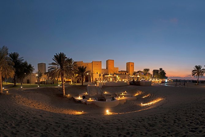 Dubai: Luxury Desert Fortress Dinner, Camel Ride & Live Shows - Camels, horses, falcons, and henna