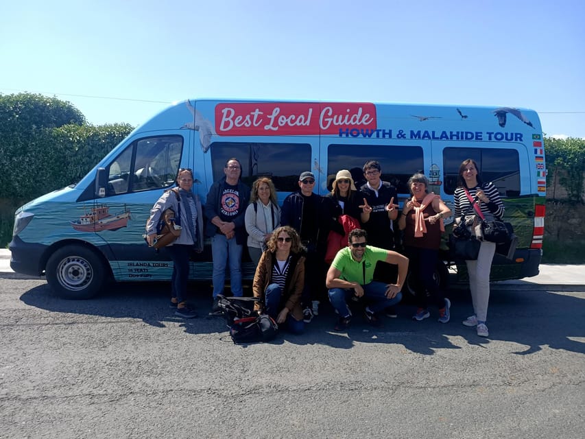 DUBLIN: Malahide castle and Howth MULTILINGUAL full day tour - Who will enjoy this day most