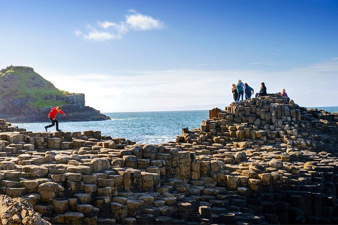 Dublin to Dunluce Castle, Giant's Causeway, Dark Hedges & Belfast - Dunluce Castle and the first Atlantic views