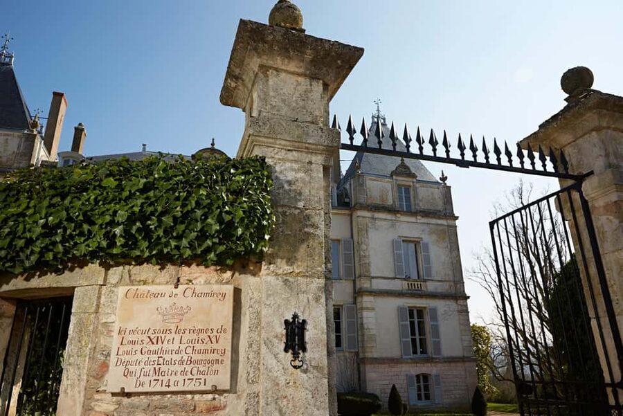 Electric scooter getaway and tasting at Château de Chamirey - The scenery is the main event before the wine