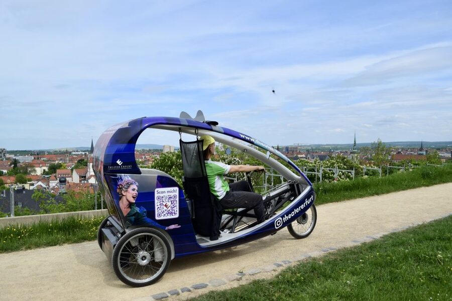 Erfurt: Guided Petersberg Citadel Tour by E-Rickshaw - First Views From the Citadel Walls