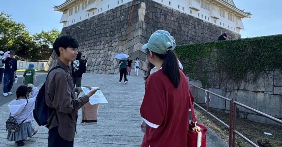 Explore selectable area and Osaka castle (3hours) - Exploring Shinsekai for the second half