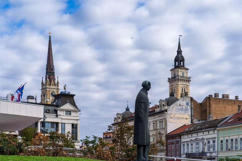 From Belgrade: Novi Sad, Petrovaradin Fortress secret tunnel - Zmaj Jovina, the Bishop’s Palace, and the market