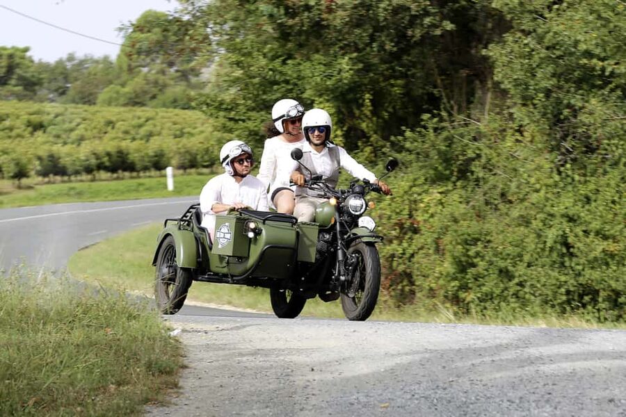 From Bordeaux: Médoc Vineyard and Chateau Tour by Sidecar - A château visit and Grand Cru Classé tasting