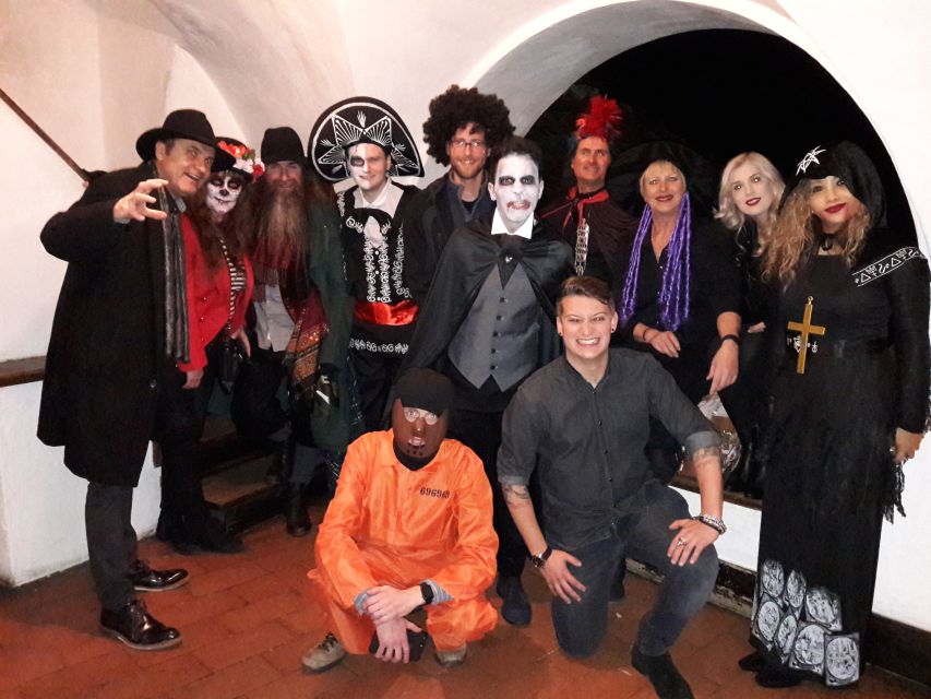 From Brasov: Halloween Party at Bran Castle - Wine, palinca, and a social start in Bran