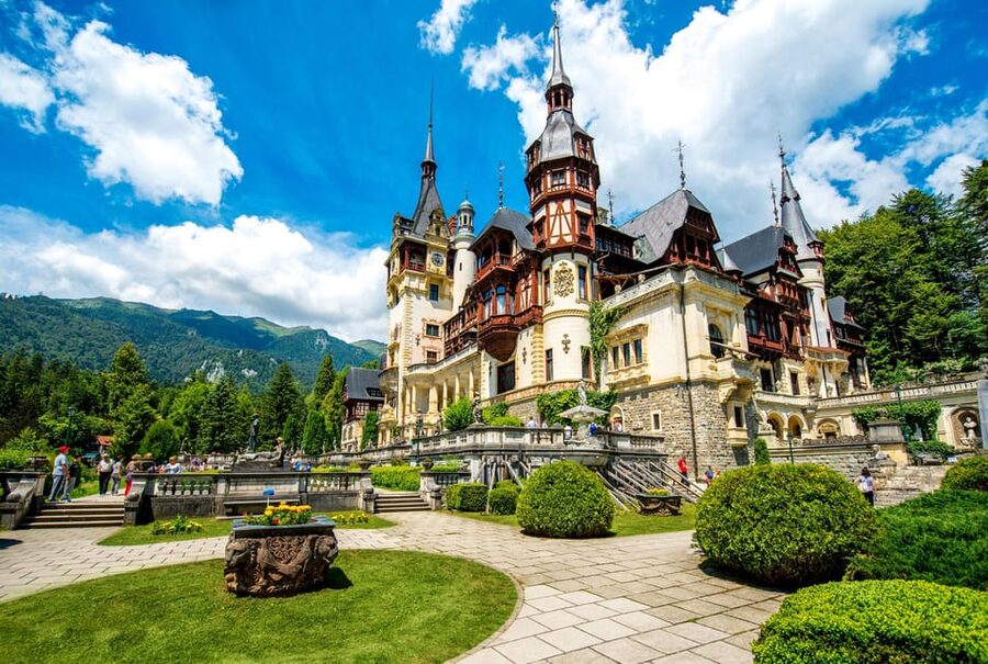 From Bucharest: Day Trip to Peles, Dracula's Castle, Brasov - Peleș Castle and Romania’s royal rooms