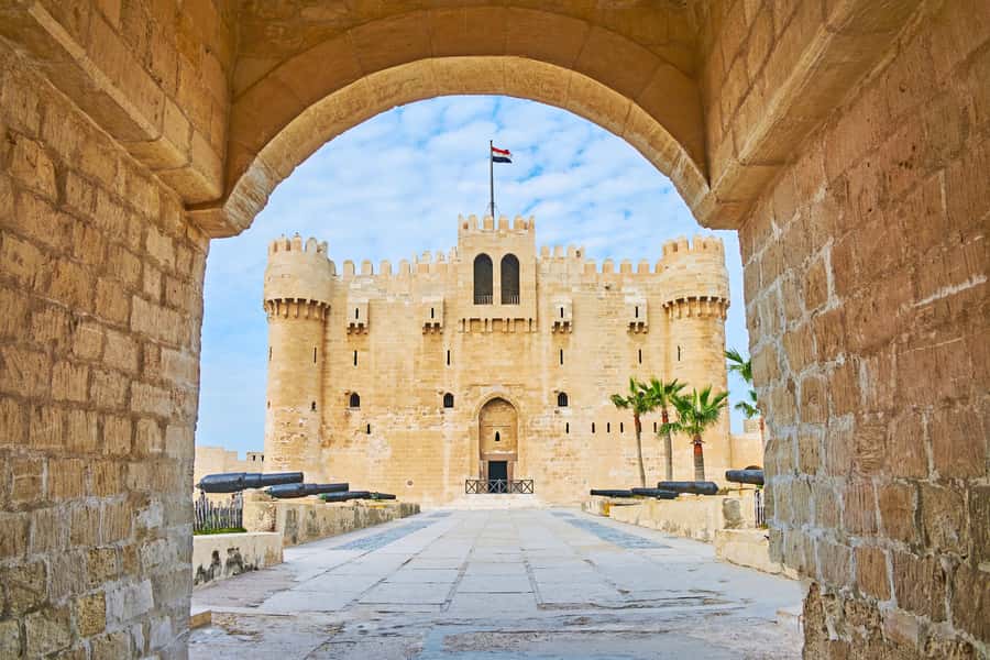 From Cairo Alexandria Catacombs, Citadel Day Trip with Lunch - Qaitbay Citadel over the old lighthouse site