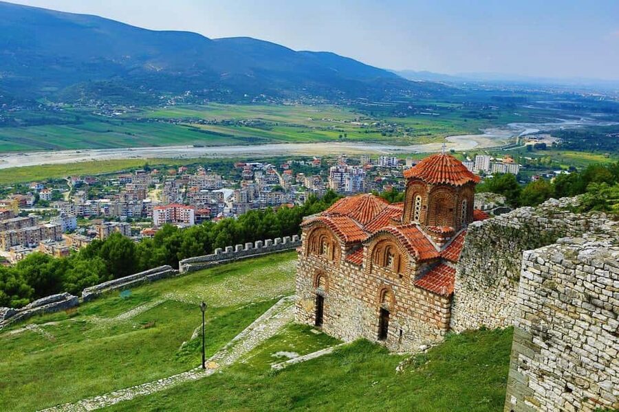 From Durrës/Golem: Berat Castle – A UNESCO Gem - Crossing Gorica Bridge for Berat’s classic view