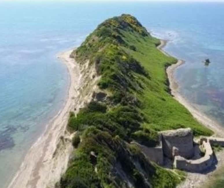 From Durres Golem: Cape of Rodon Castle & Wine Tasting Tour - St. Anthony Church adds a different kind of stop