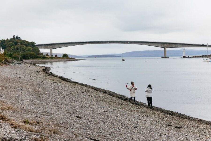 From Inverness: Isle of Skye and Eilean Donan Castle Tour - Kyleakin and the return across the bridge