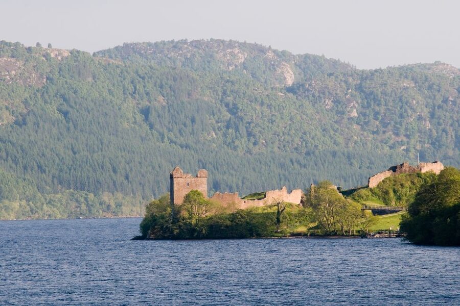 From Inverness: Loch Ness Cruise and Urquhart Castle - Cruising Loch Ness toward the castle