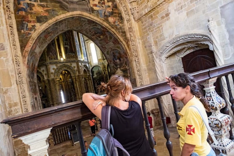 From Lisbon: Tomar, Convent of Christ & Almourol Castle - Lunch and free time in Tomar
