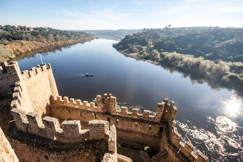 From Lisbon: Tomar, Convent of Christ & Almourol Castle - São João Baptista and the center of Tomar