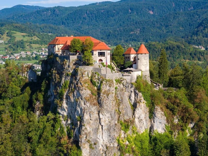 From Ljubljana: Lake Bled, Postojna Cave and Predjama Castle - Three hours around Lake Bled