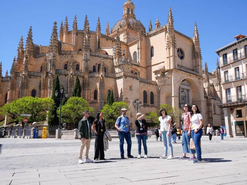 From Madrid: Segovia Tour with Cathedral and Alcazar Entry - Walking from Casa de los Picos to Plaza Mayor