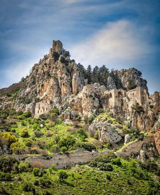 From North Cyprus: Kyrenia, St Hilarion Castle, Bellapais - What the guide and transport add