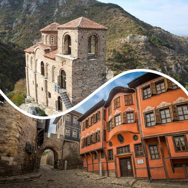 From Sofia: Full-Day Tour to Plovdiv and Asen's Fortress - Plovdiv: Roman stones and Ottoman-era streets