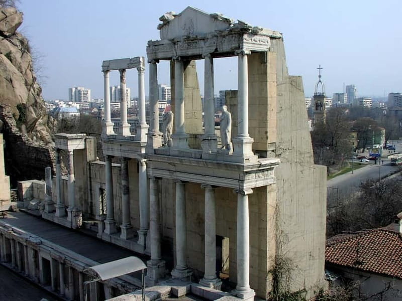 From Sofia: Full-Day Tour to Plovdiv and Asen's Fortress - Starting in central Sofia and heading toward Plovdiv