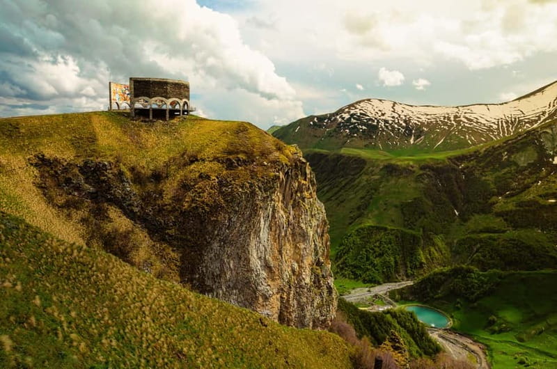 From Tbilisi: Ananuri Fortress and Kazbegi Day Trip - Pasanauri and the meeting of two Aragvi rivers