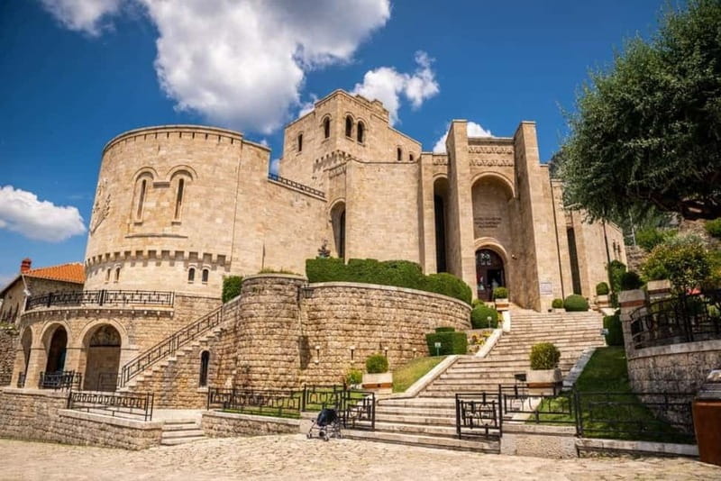 From Tirana/Durres/Golem: Kruja Castle & Old Bazaar Tour. - Walking through Kruja Castle