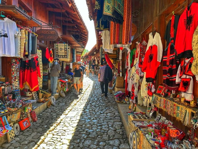 From Tirana: Kruja Castle, Old Bazaar & Sari Salltik View - Skanderbeg’s story inside the castle walls