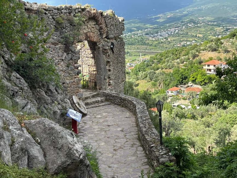 From Tirana: Petrela Castle and Biggest ZipLine in Balkan - Petrelë Castle, where the views do much of the work