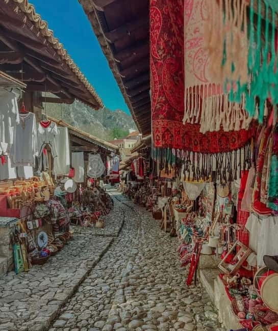 From Tirana/Shkoder: Kruja Castle, Old Bazaar, Sari Salltik - Entering the castle and finding the best views