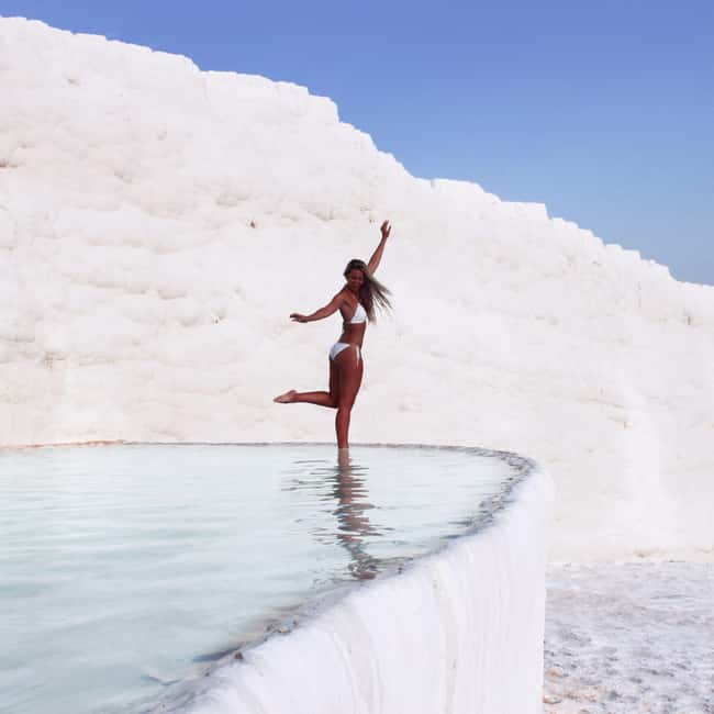 From Turunc: Pamukkale Cotton Castle & Hierapolis Day Trip - Lunch at a modern local restaurant