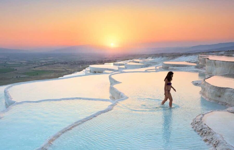 From Turunc: Pamukkale Cotton Castle & Hierapolis Day Trip - What the $63 price really covers