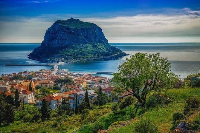 Full Day Private Tour to Monemvasia Medieval Fortress Town and Sparta - A big Peloponnese day from Athens