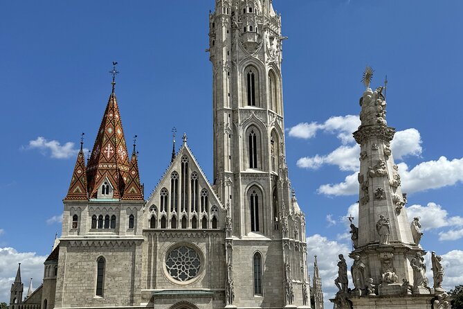 Gems of the Budapest Castle District Walking Tour - The funicular, kilometer stone, and Turul bird