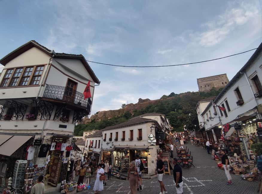Gjirokaster: Old Bazaar and Castle Private Walking Tour - The bazaar mosque and Ottoman-era Gjirokastër