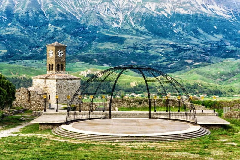 Gjirokaster walking Tour Baazar – The Castle – Zekate house - Walking the Old Bazaar and the Neck