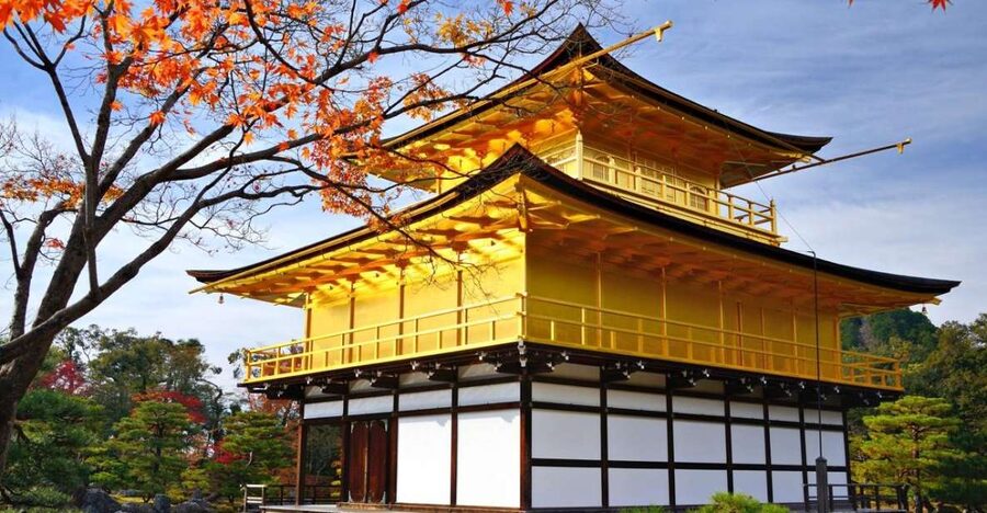 Golden Pavilion, Nijo Castle, & Nishiki Market Half day tour - Kinkaku-ji: Kyoto’s famous gold pavilion