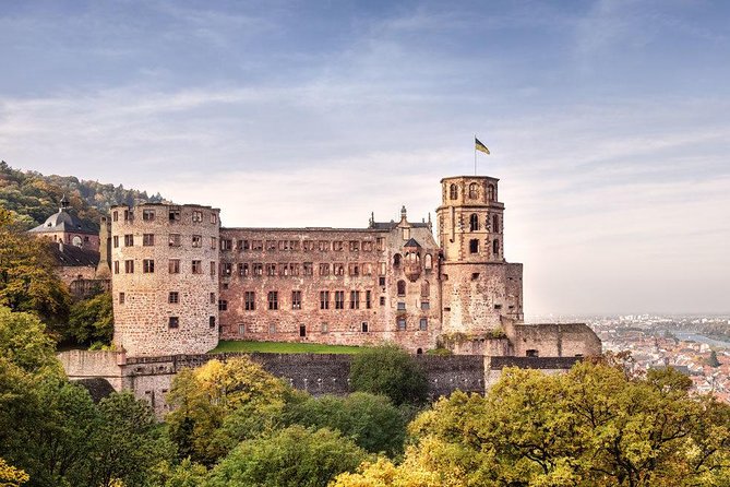 Heidelberg Castle and Old Town Tour from Frankfurt - Reaching Heidelberg Castle Above the Neckar