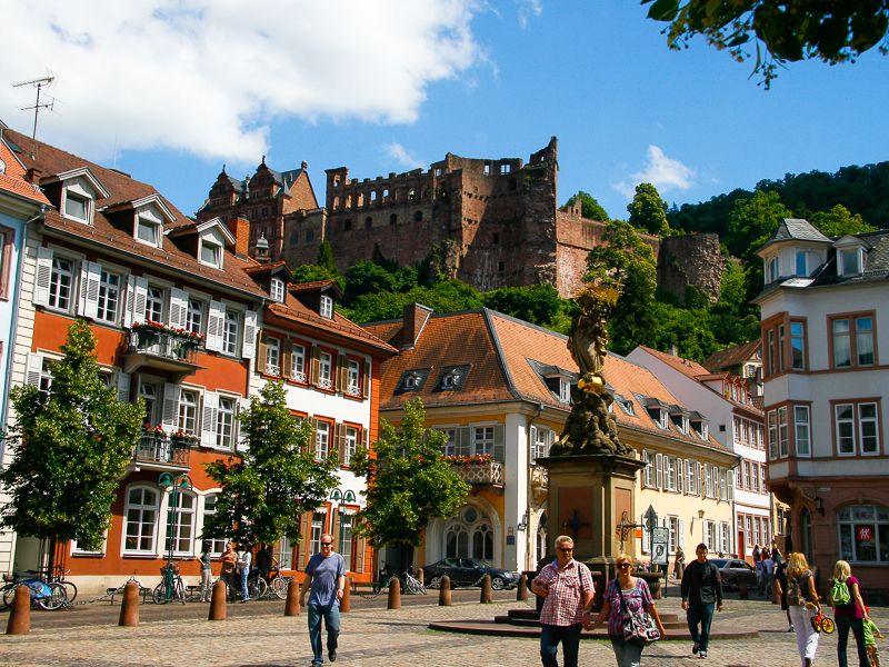 Heidelberg Castle Tour: Residence of the Electors - The Hortus Palatinus gives the visit a graceful start