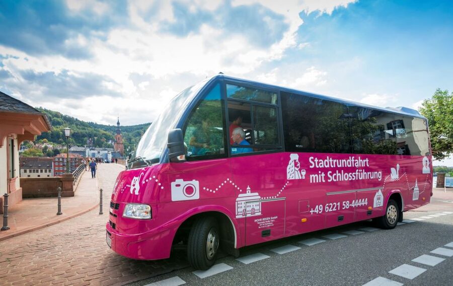 Heidelberg: Sightseeing Bus and Castle Tour - A two-hour introduction to Heidelberg