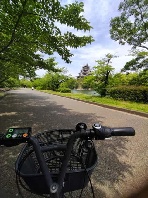Hiroshima: Peace Park, Castle, and Mitaki Temple E-Bike Tour - Three and a half hours is a useful city sampler