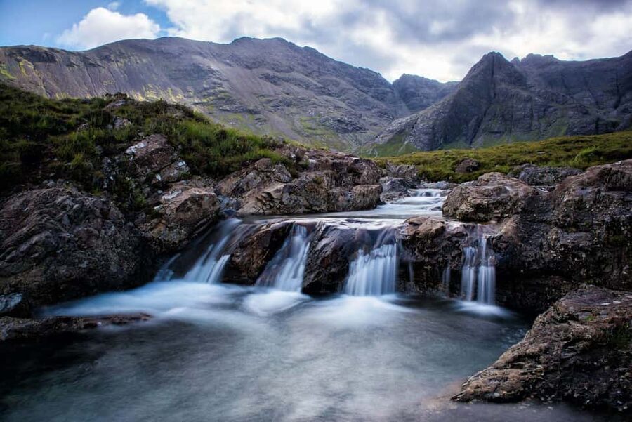 Inverness: Isle of Skye, Fairy Pools, & Castles Day Trip - Rogie Falls and the first Highland views