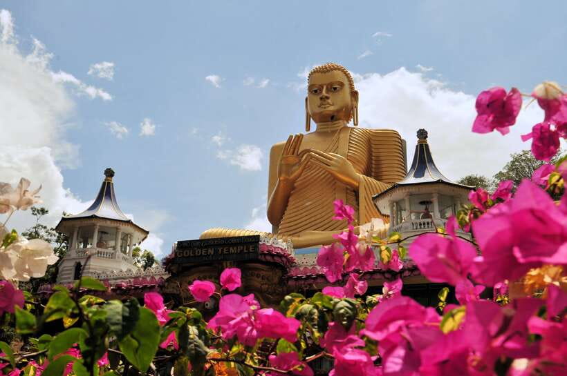 Kandy: Sigiriya Fortress & Cave Temple Full Day Private Tour - Buffet lunch at Tropical Village Hotel