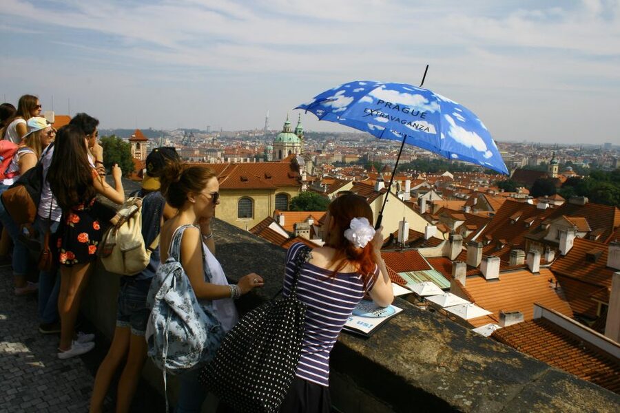 Klara's Prague Castle private tour - A five-minute vineyard view