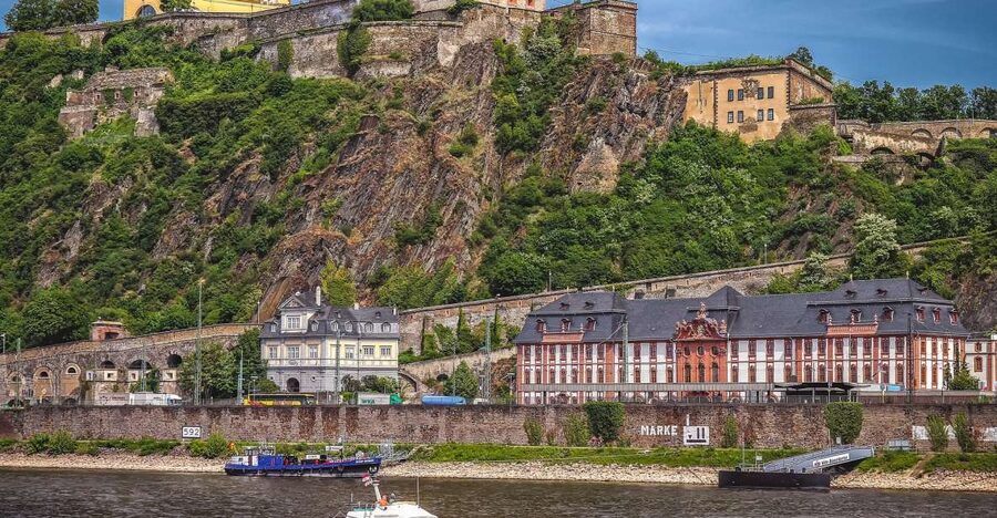 Koblenz: Old Town Tour with the Ehrenbreitstein Fortress - Key points at a glance