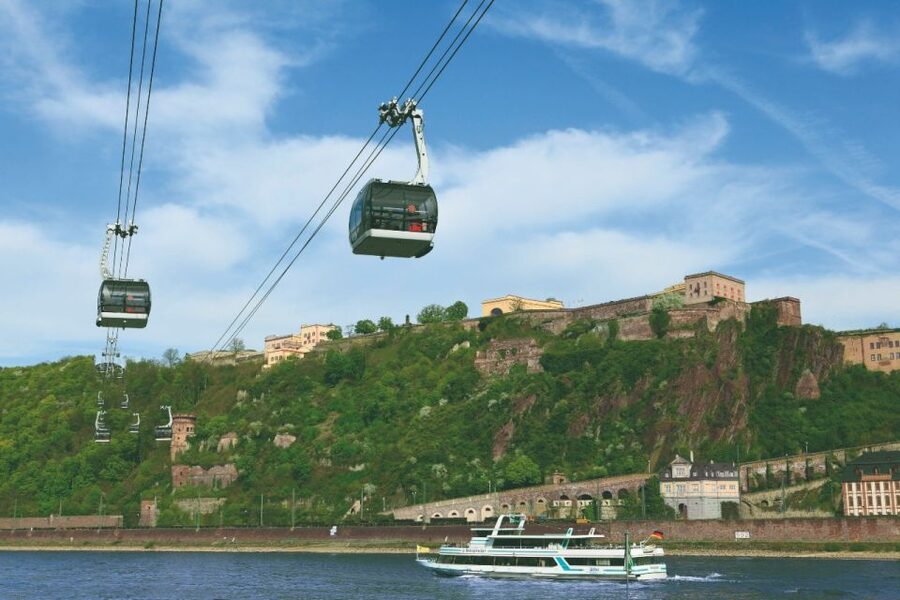 Koblenz: Rhine Valley Castle Sightseeing Cruise - Finding Bridge 2 on the Koblenz riverfront