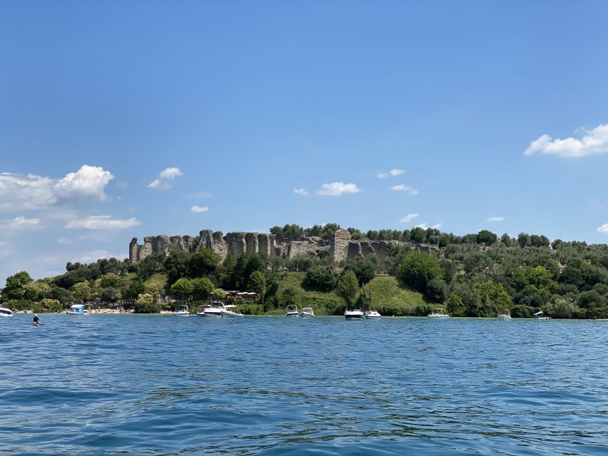 Lake Garda: Historic Castle Cruise with Wine Tasting - Bardolino brings the wine break