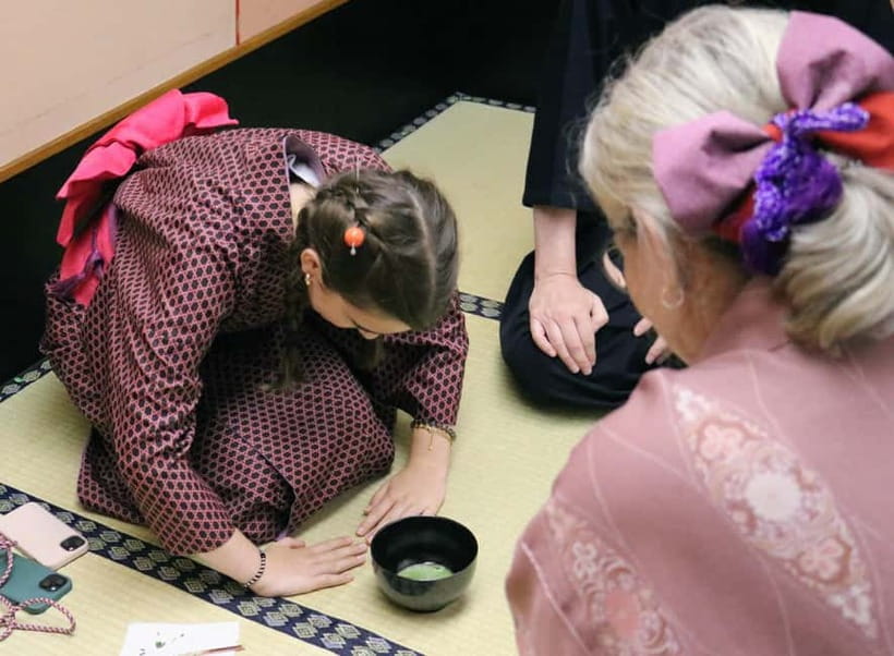Learn Zen in a class of making Matcha tea near Osaka Castle - What happens before the first bowl of matcha