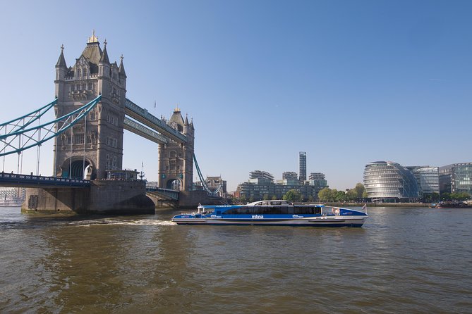 Leeds Castle, Canterbury, Dover & Greenwich Cruise from London - The Thames cruise: useful finish, mixed expectations