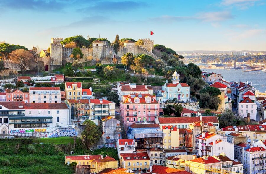 Lisbon: Saint George's Castle Entry & City Self-Guided Tours - Two Lisbon experiences in one day