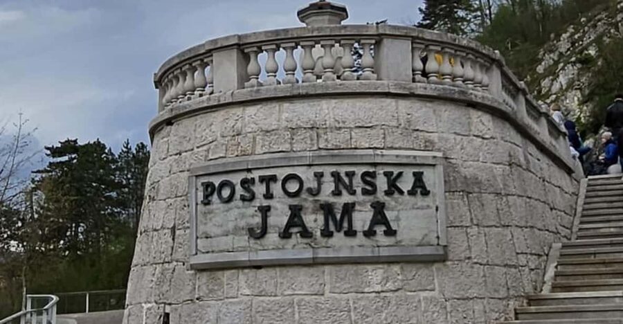 Ljubljana to Postojna Cave,Predjama Castle and Postojna park - Predjama Castle built into the cliff