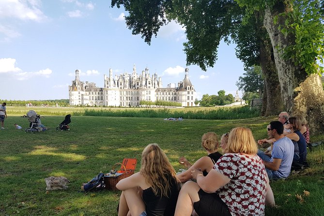 Loire Valley Day Tour Chambord and Chenonceau plus Lunch at a Private Castle - The minivan, timing, and group size